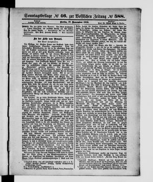 Vossische Zeitung vom 17.11.1912