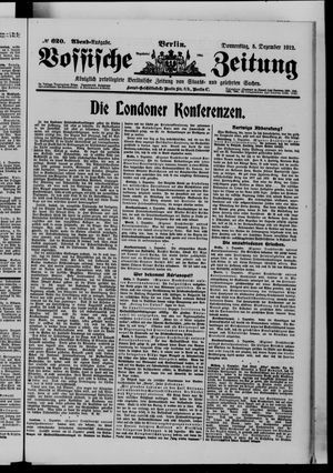 Vossische Zeitung vom 05.12.1912