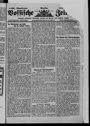 Vossische Zeitung vom 31.12.1912
