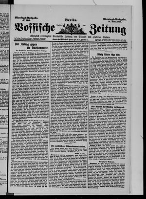 Vossische Zeitung on Mar 31, 1913