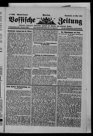 Vossische Zeitung vom 10.05.1913