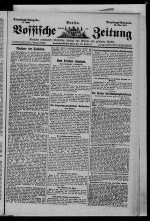 Vossische Zeitung vom 13.05.1913