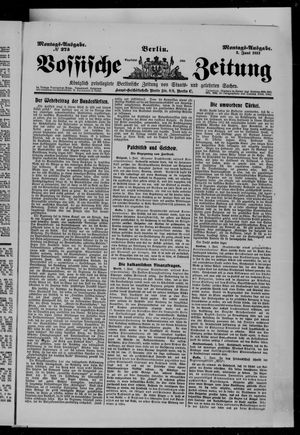 Vossische Zeitung vom 02.06.1913