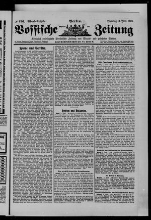 Vossische Zeitung vom 03.06.1913