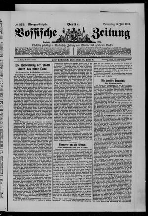Vossische Zeitung vom 05.06.1913