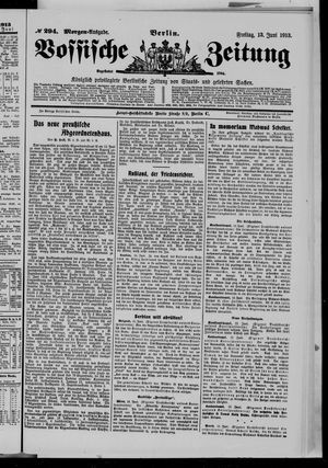Vossische Zeitung vom 13.06.1913