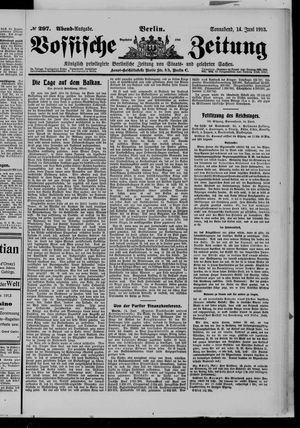 Vossische Zeitung vom 14.06.1913