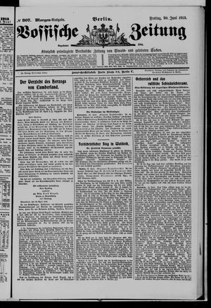 Vossische Zeitung vom 20.06.1913