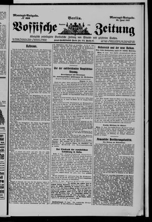 Vossische Zeitung vom 30.06.1913