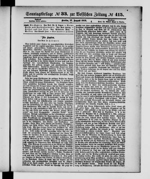 Vossische Zeitung vom 17.08.1913
