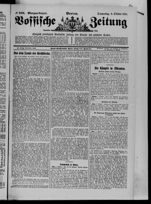 Vossische Zeitung vom 02.10.1913