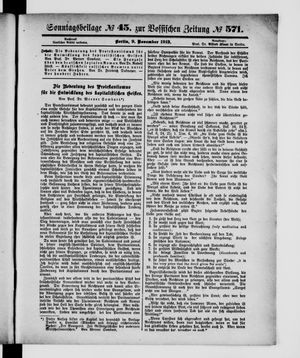 Vossische Zeitung vom 09.11.1913