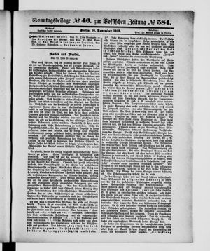 Vossische Zeitung vom 16.11.1913