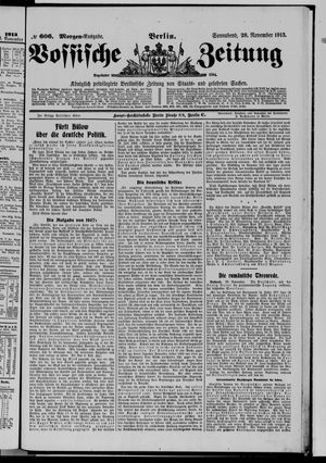 Vossische Zeitung vom 29.11.1913