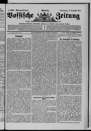 Vossische Zeitung vom 11.12.1913