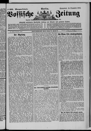 Vossische Zeitung vom 13.12.1913