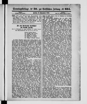 Vossische Zeitung vom 14.12.1913