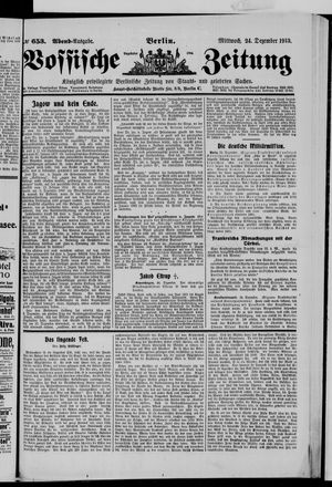 Vossische Zeitung vom 24.12.1913