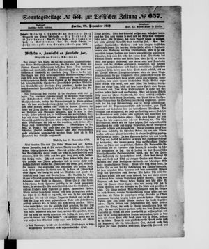 Vossische Zeitung vom 28.12.1913