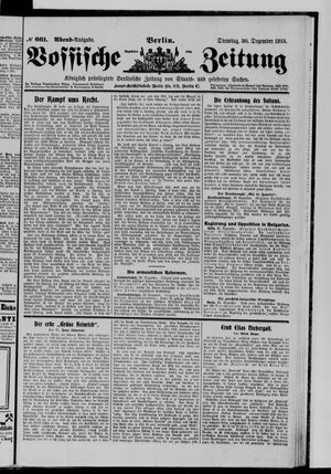 Vossische Zeitung on Dec 30, 1913