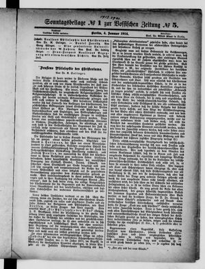Vossische Zeitung on Jan 4, 1914