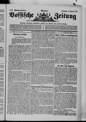 Vossische Zeitung on Jan 6, 1914