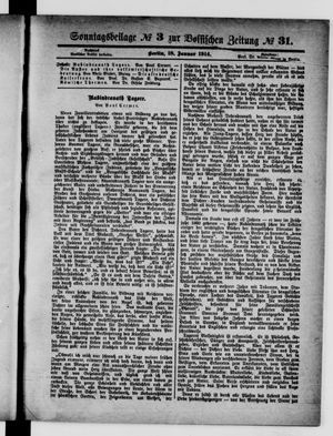 Vossische Zeitung on Jan 18, 1914