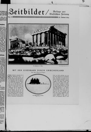 Vossische Zeitung vom 22.01.1914