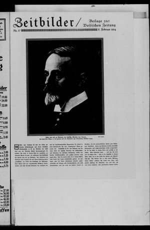 Vossische Zeitung vom 08.02.1914