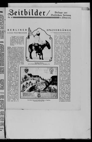 Vossische Zeitung vom 10.02.1914