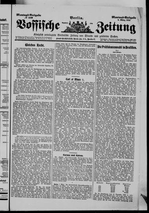 Vossische Zeitung vom 02.03.1914