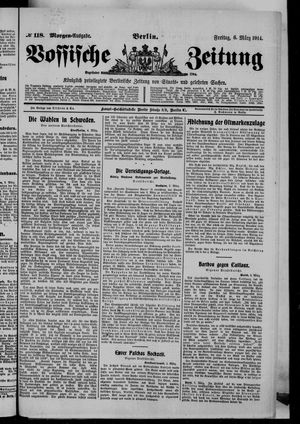 Vossische Zeitung on Mar 6, 1914