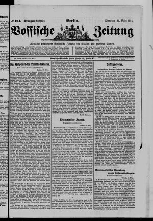 Vossische Zeitung vom 31.03.1914