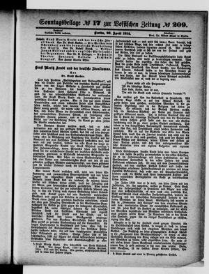 Vossische Zeitung vom 26.04.1914