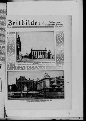 Vossische Zeitung on May 3, 1914
