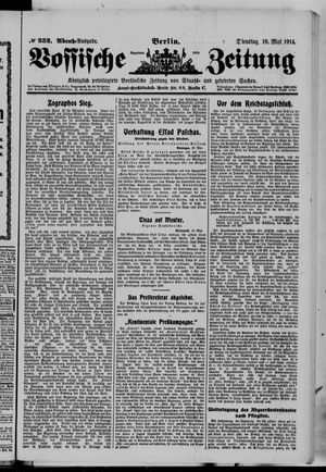 Vossische Zeitung vom 19.05.1914
