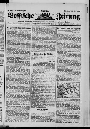 Vossische Zeitung vom 26.05.1914