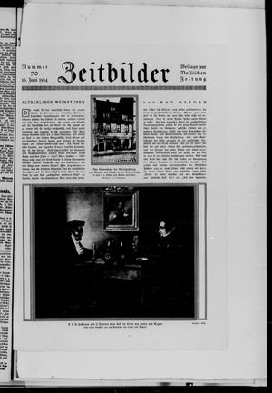 Vossische Zeitung vom 16.06.1914