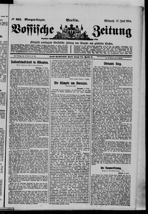 Vossische Zeitung vom 17.06.1914