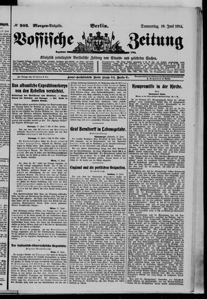 Vossische Zeitung vom 18.06.1914