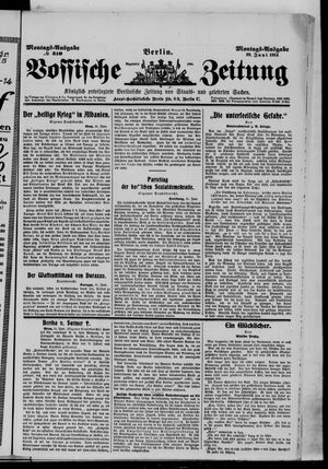 Vossische Zeitung vom 22.06.1914