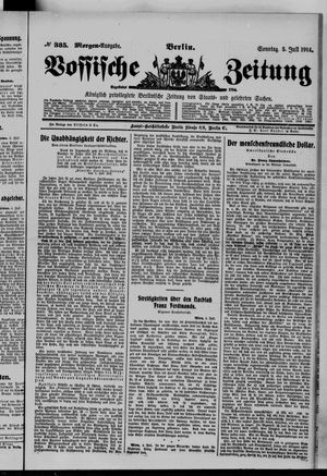Vossische Zeitung vom 05.07.1914