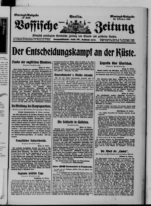 Vossische Zeitung vom 26.10.1914