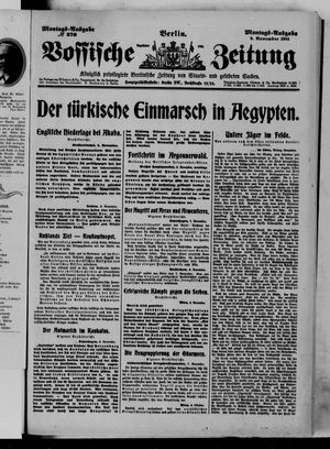 Vossische Zeitung vom 09.11.1914