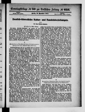 Vossische Zeitung on Dec 13, 1914