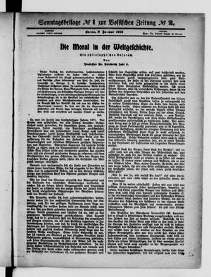 Vossische Zeitung on Jan 3, 1915