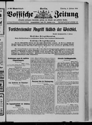 Vossische Zeitung vom 02.02.1915