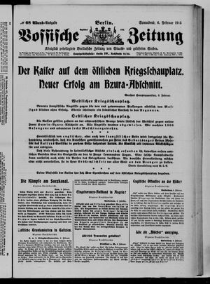 Vossische Zeitung vom 06.02.1915