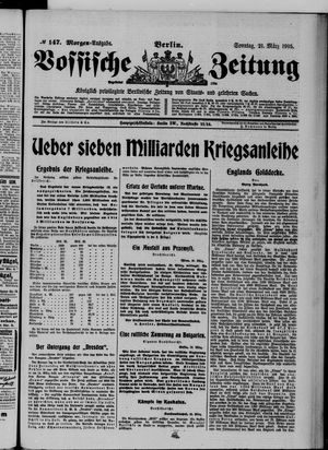 Vossische Zeitung on Mar 21, 1915