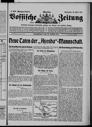 Vossische Zeitung on Apr 24, 1915